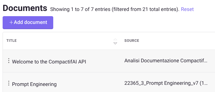 Carga de Documentos — Trainer Studio
